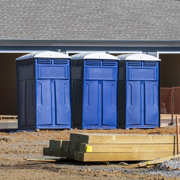 are there different sizes of porta potties available for rent in Presidential Lakes Estates